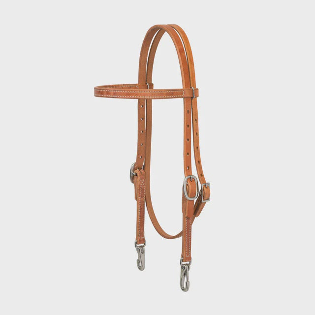 WEAVER BROWBAND HEADSTALL W/ SNAP ENDS