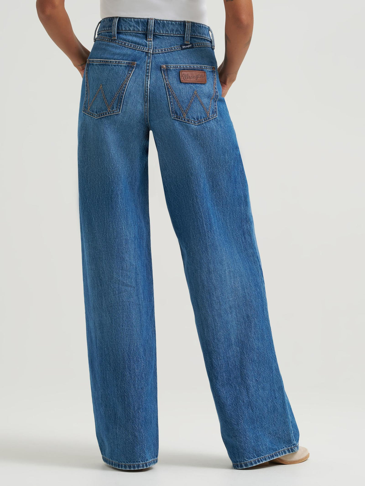 112359363 YVETTE WIDE LEG JEAN