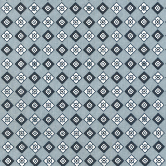 MENS GEORGE STRAIGHT BLUE DIAMOND PRINT SHIRT