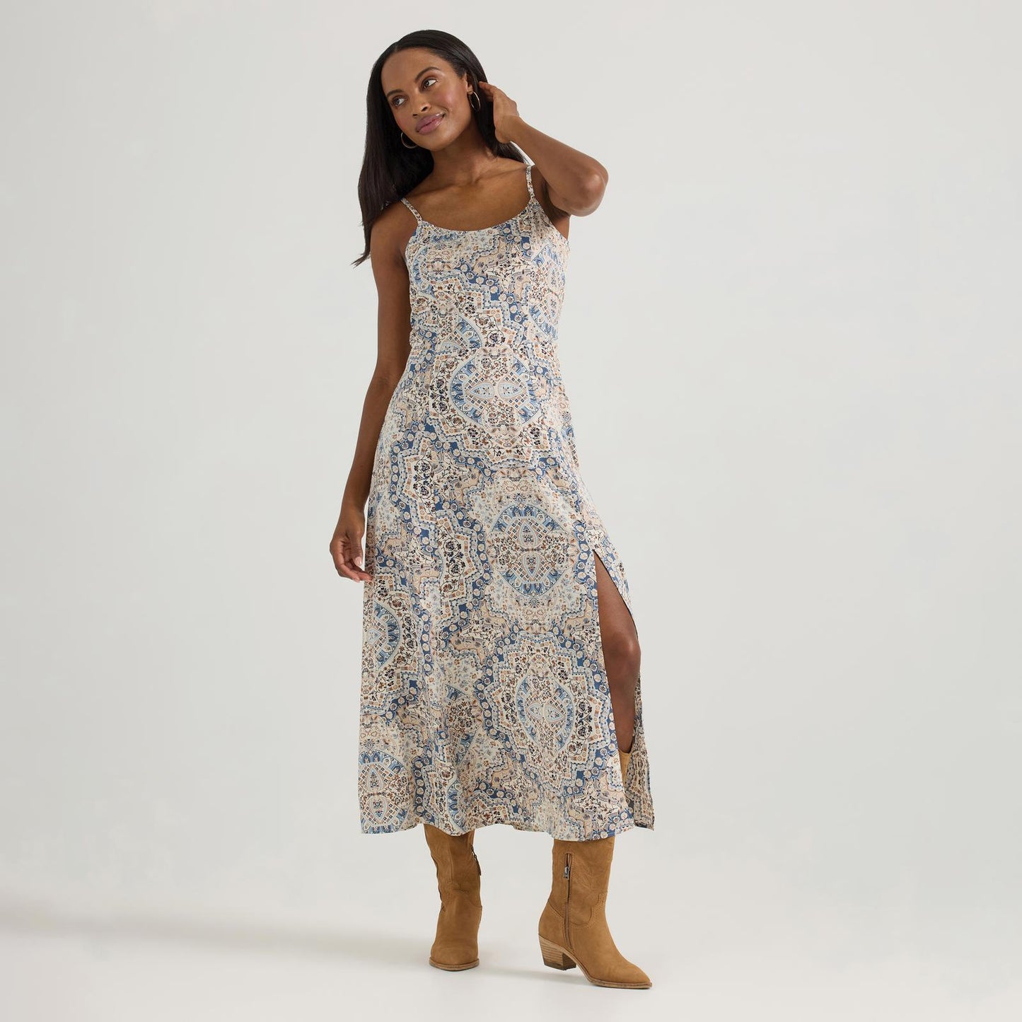 LADIES WRANGLER MAXI DRESS