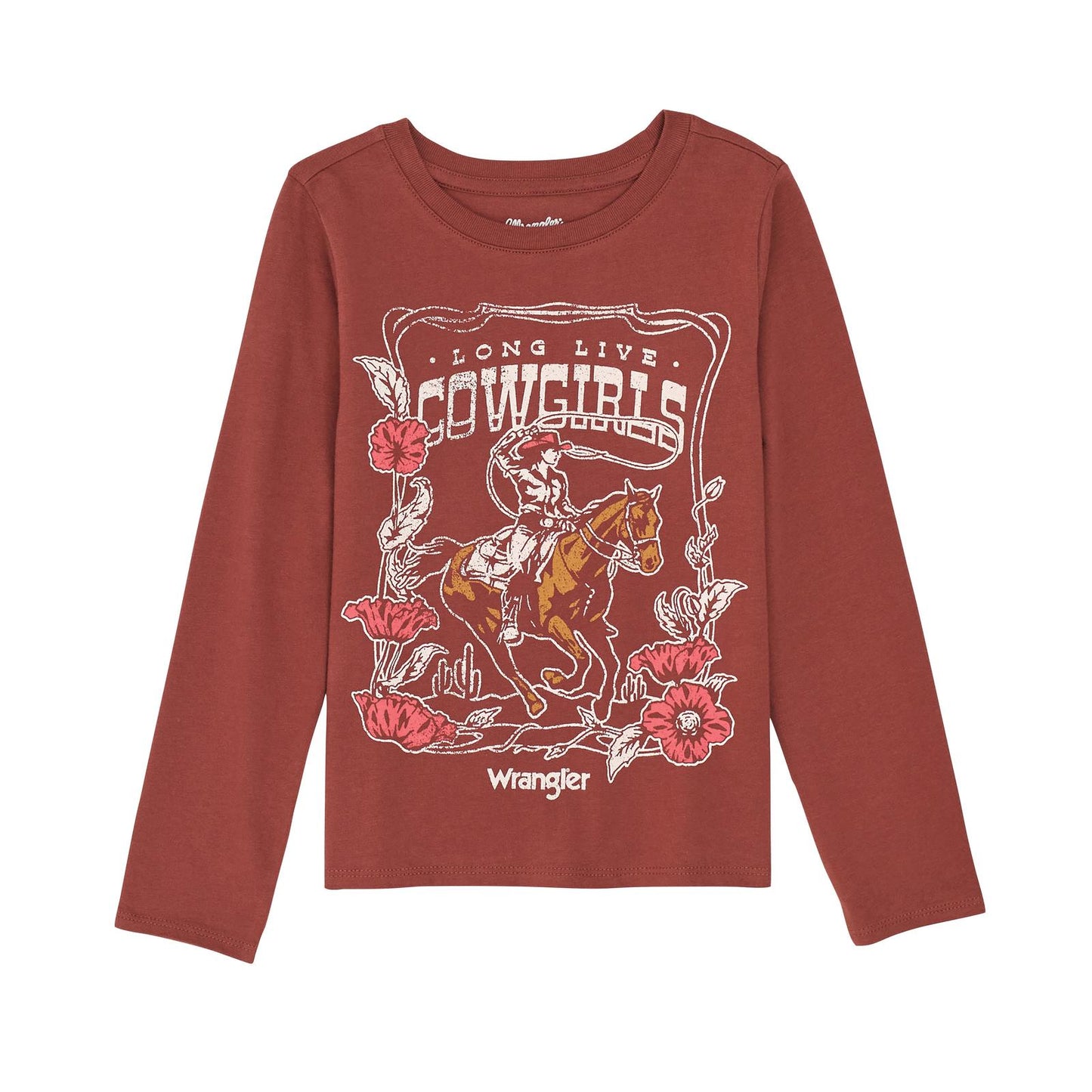 GIRLS WRANGLER LONG LIVE LONG SLEEVE SHIRT