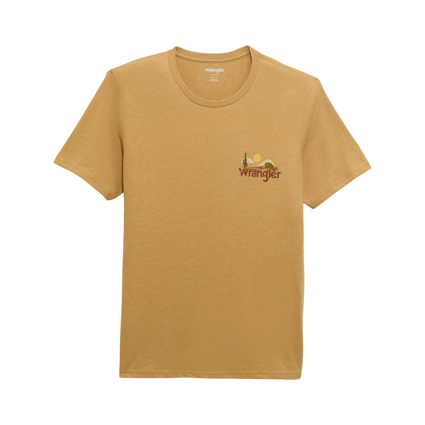 MENS WRANGLER YELLOW TSHIRT