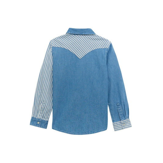 GIRLS WRANGLER DENIM SHIRT