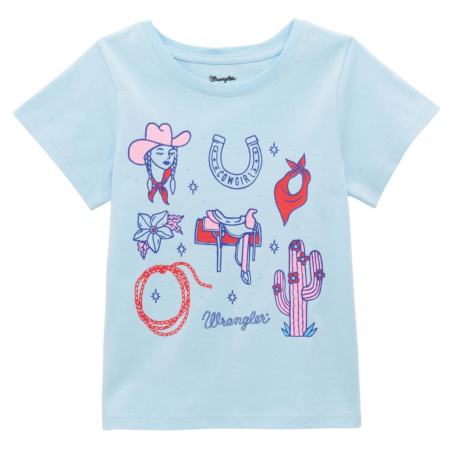 GIRLS BLUE TSHIRT