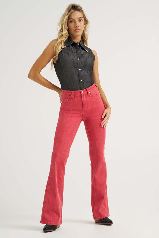 LADIES LAINEY WILSON BLACK SLEEVELESS SHIRT