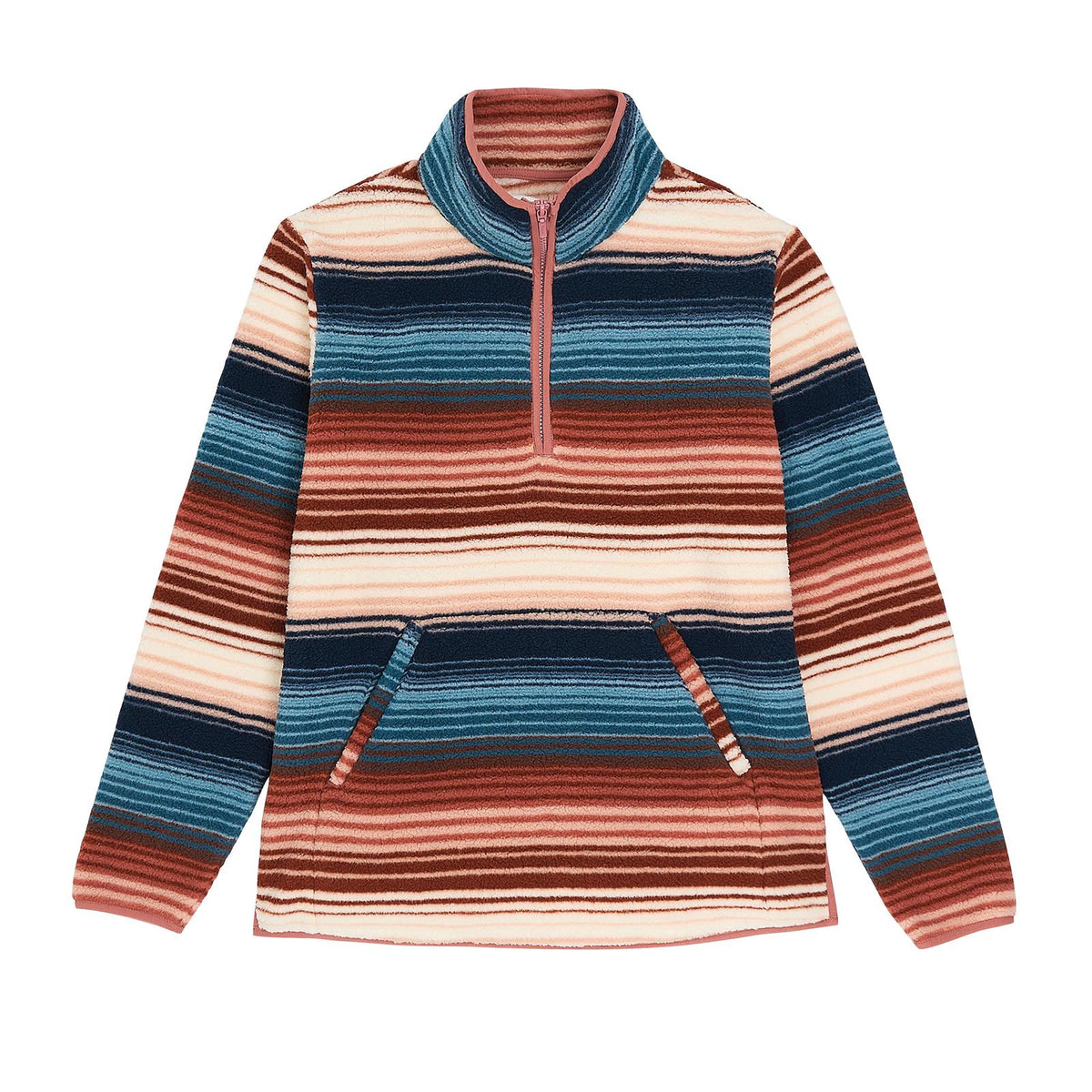 LADIES AMERICANA SHERPA QUARTER ZIP