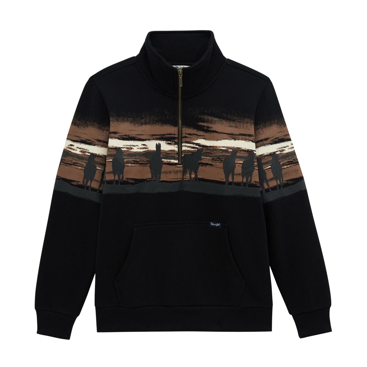 LADIES WRANGLER SILHOUETTE QUARTER ZIP