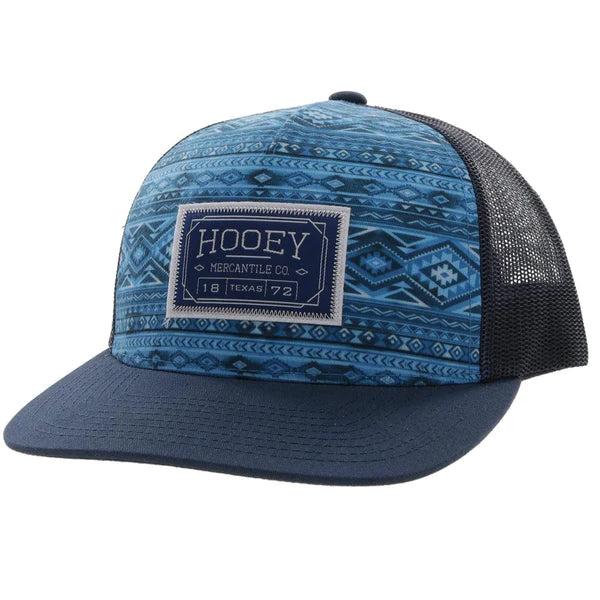HOOEY "DOC" BLUE/BLACK TRUCKER HAT