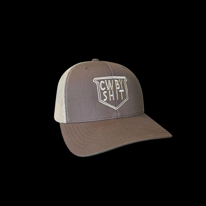 COWBOY SH*T- Eckville Hat- Brown/Khaki