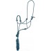 MUSTANG ECONOMY MOUNTAIN ROPE HALTER WITH LEAD