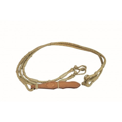 WESTERN RAWHIDE NATURAL RAWHIDE ROMAL REINS
