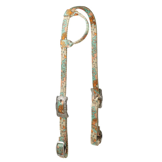 POLY PATTERNED ONE EAR HEADSTALL