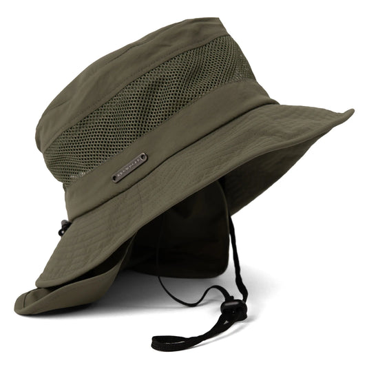 BUCKET HAT W/ NECK GAITER