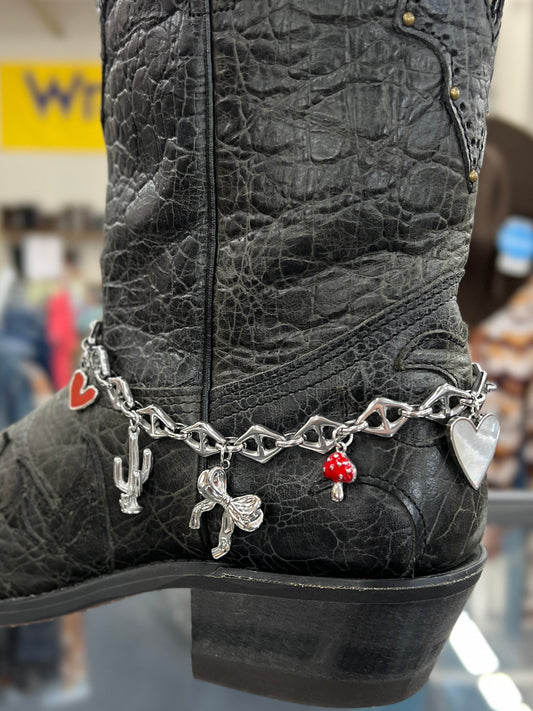 BOOT CHARM- SILVER