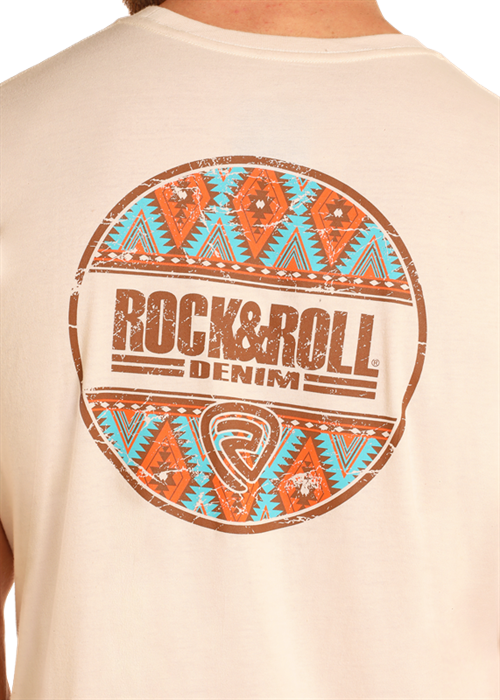 ROCK&ROLL DENIM SAND UNISEX TSHIRT