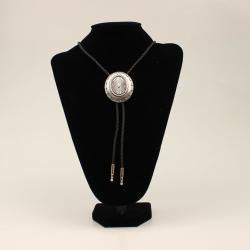 CONCHO OVAL BOLO TIE