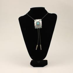 TURQUOISE STONES BOLO TIE
