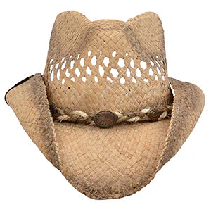 TWISTER RAFFIA STRAW HAT