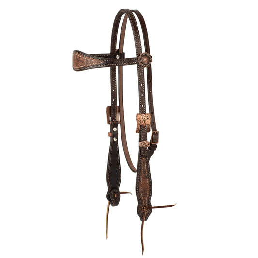 WEAVER WESTERN FLORAL HEADSTALL