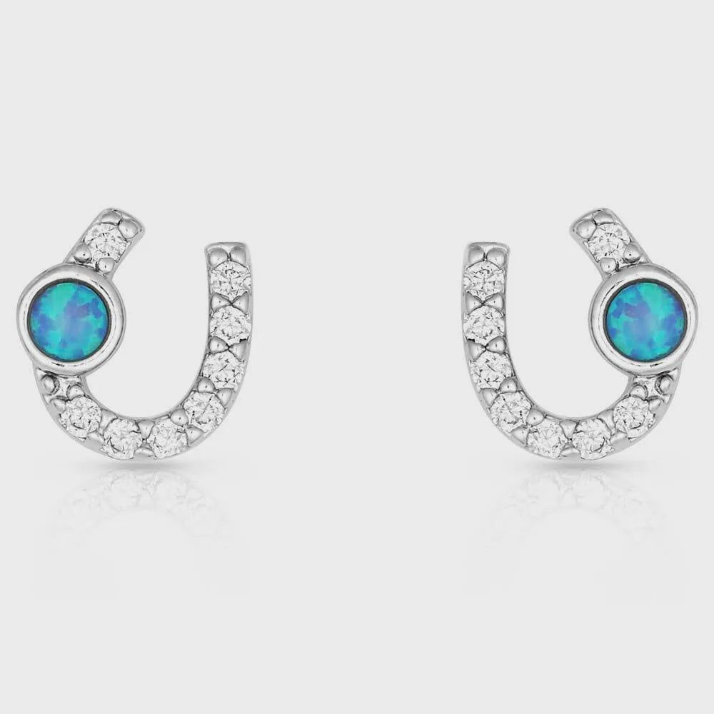 LIGHTFOOT HORSESHOE EARRINGS
