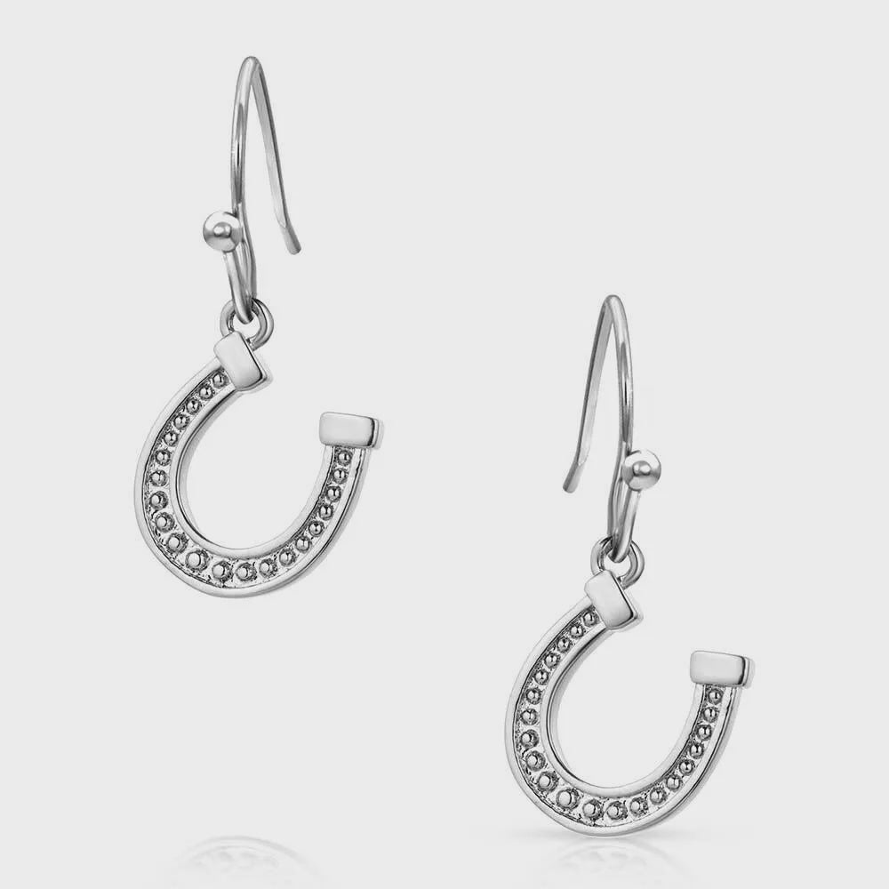 DAINTY HORSESHOE EARRINGS