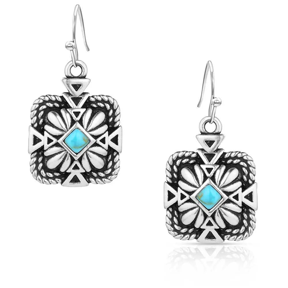 DESSERT SAGE TURQUOISE EARRINGS