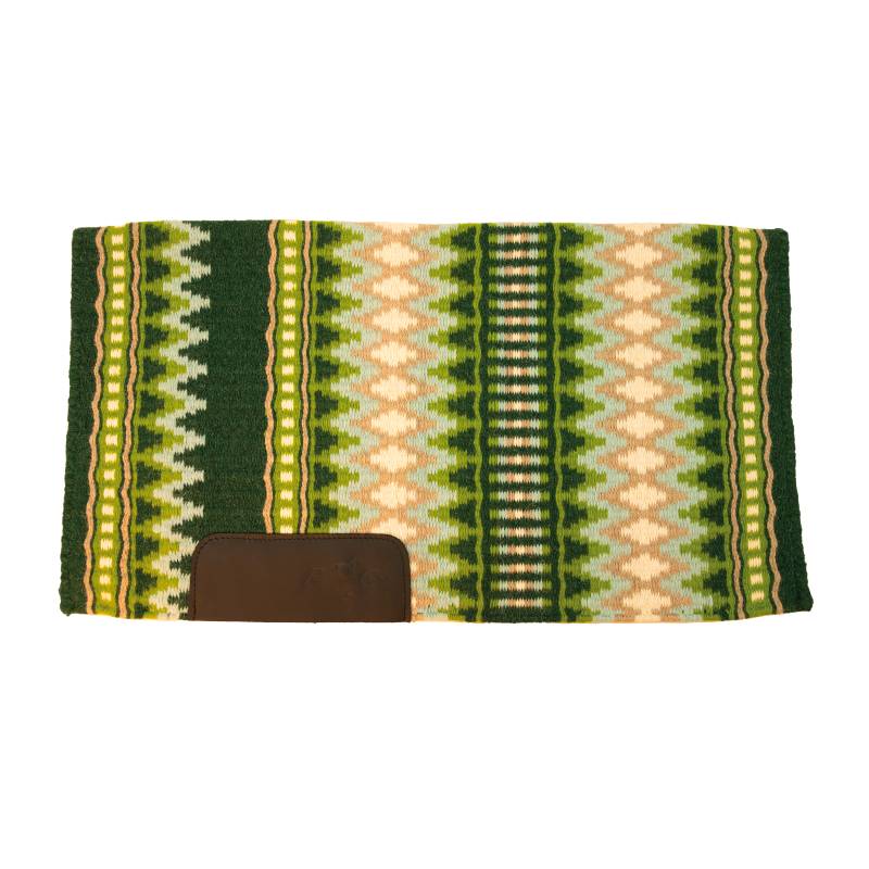 WOOL SHOW BLANKET WITH LEATHERS