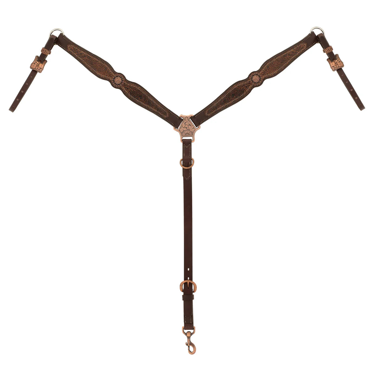 WEAVER FLORAL SCALLOPED BREASTCOLLAR