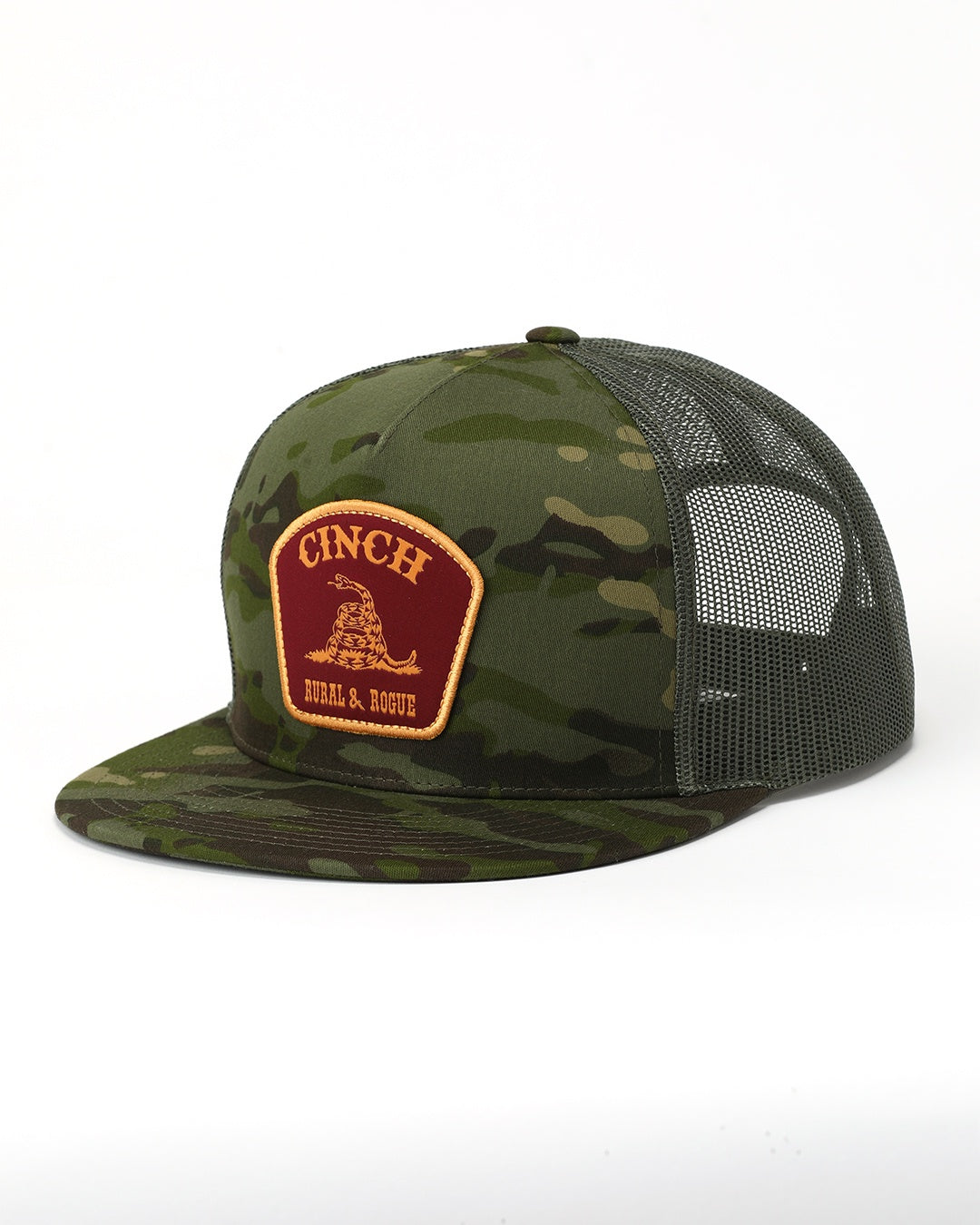 MENS CAMO TRUCKER HAT