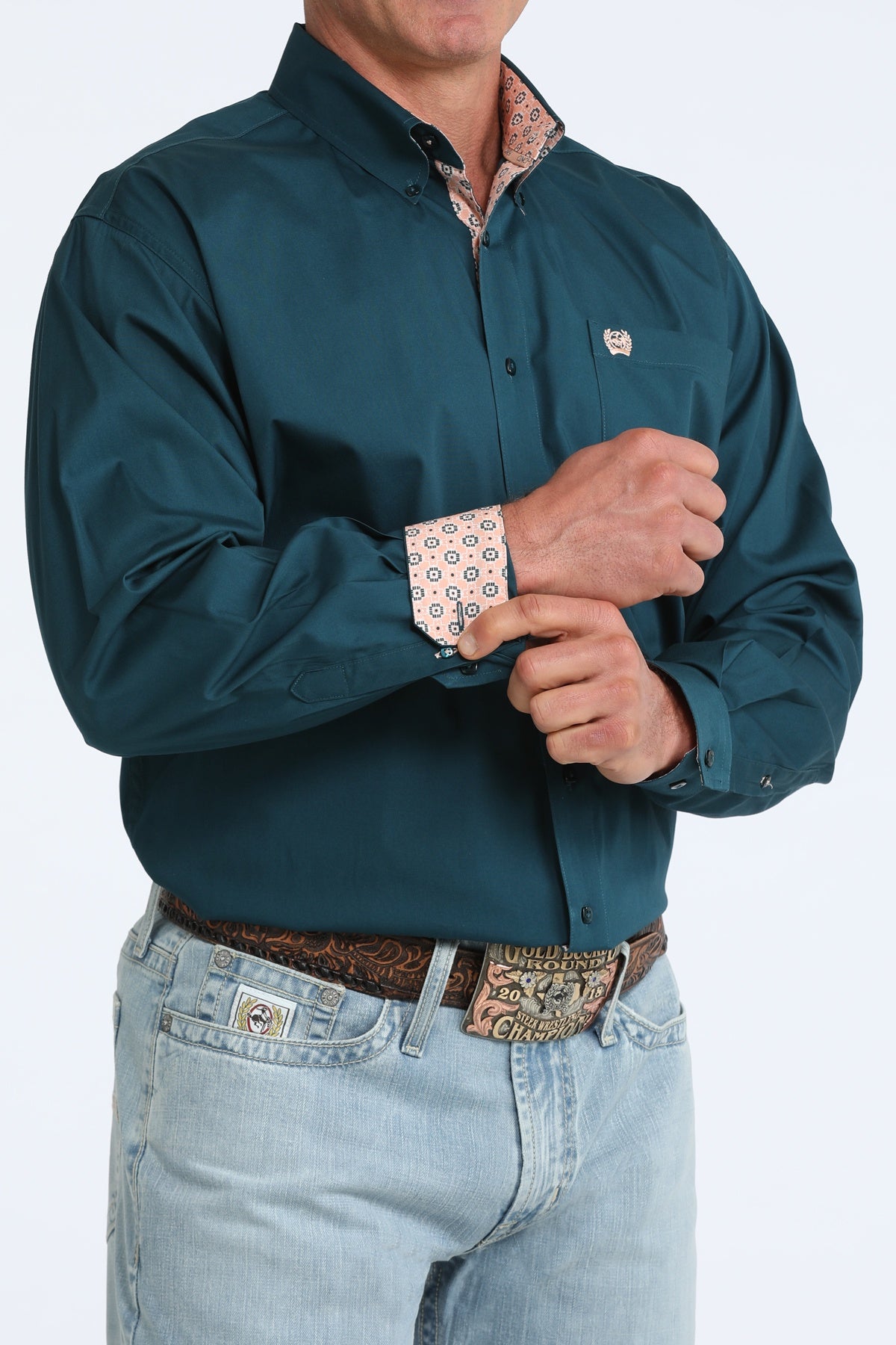 MENS CLASSIC FIT - SOLID TEAL
