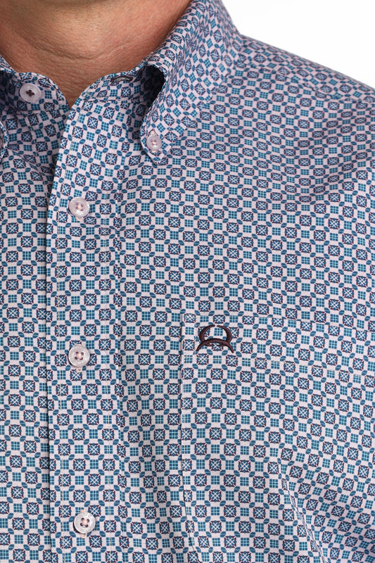 MENS ARENA FLEX- BLUE/PURPLE GEO PRINT