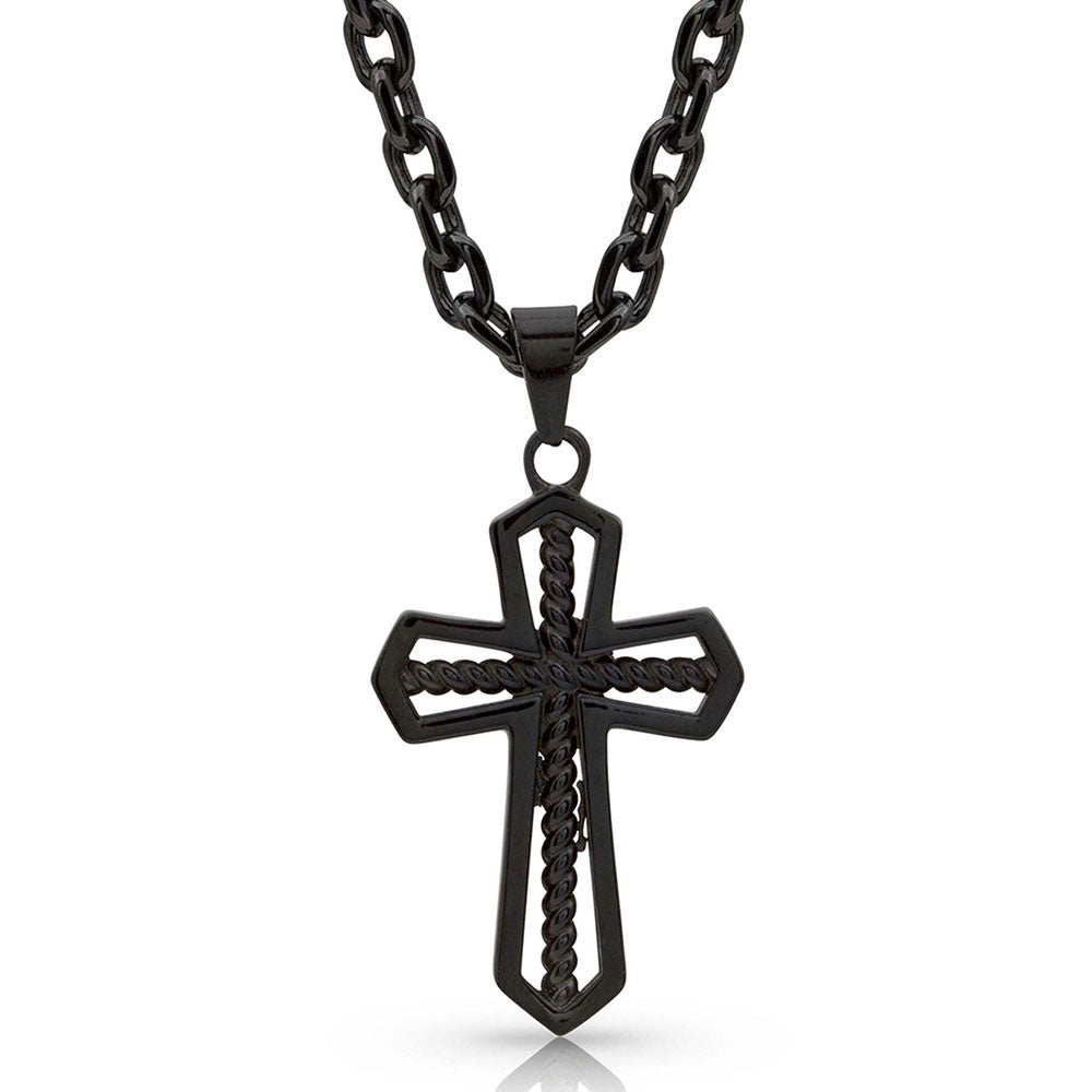 MENS THROUGH THE DARKEST NIGHT NECKLACE