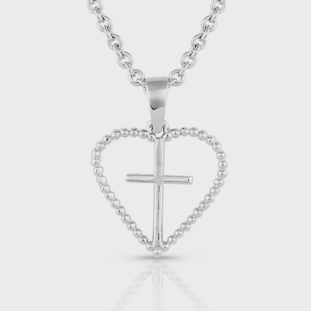 FAITH WITHIN HEART NECKLACE