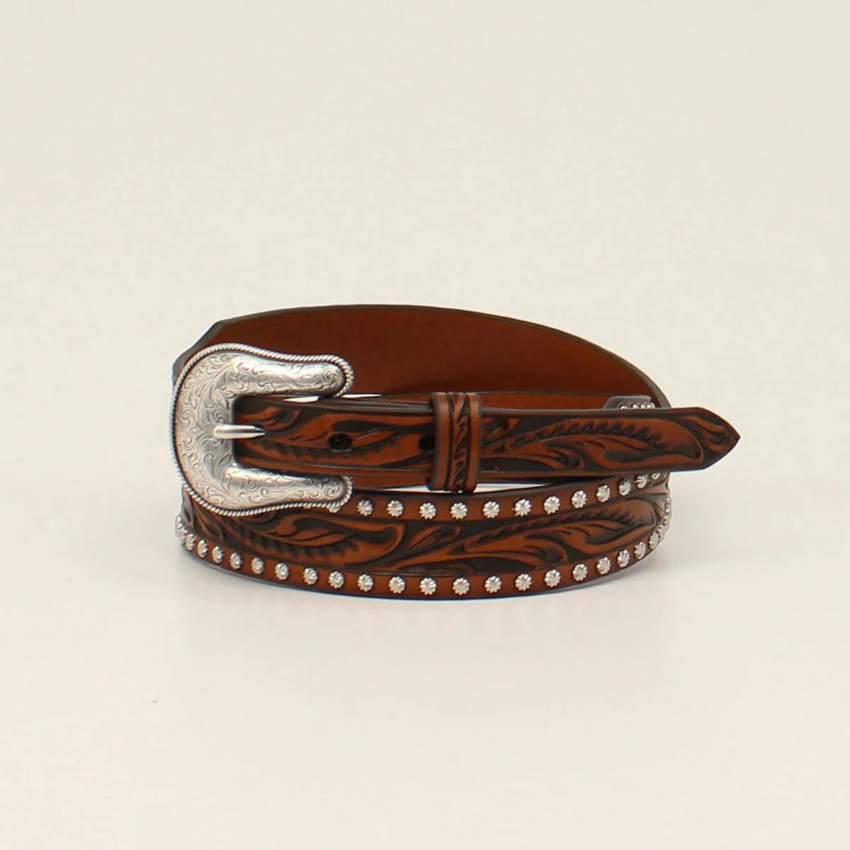 NOCONA LADIES 1 1/4 EBOSSED STUDS BELT -20% OFF