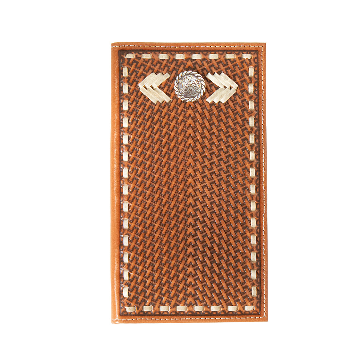 MENS NOCONA RODEO WALLET W/ RAWHIDE LACE