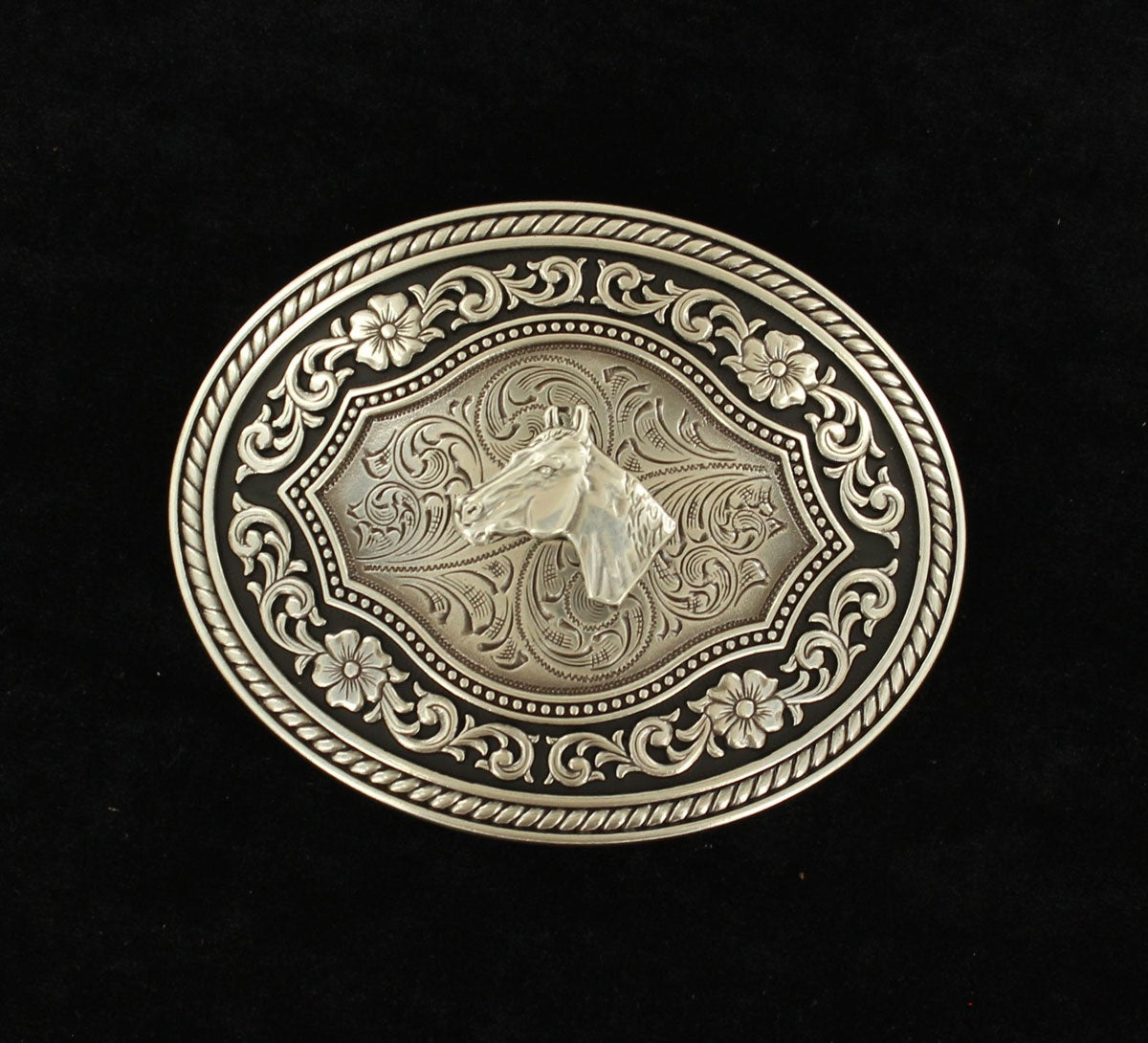 NOCONA HORSE HEAD BUCKLE