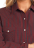 LADIES PANHANDLE BURGANDY SHIRT
