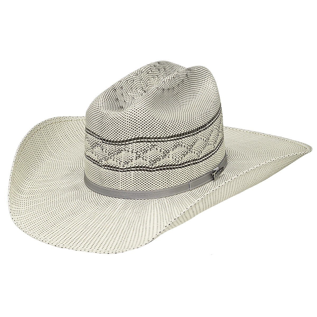 TWISTER BANGORA HAT - IVORY/GREY
