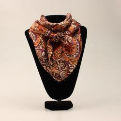 DARK FLORAL WILD RAG