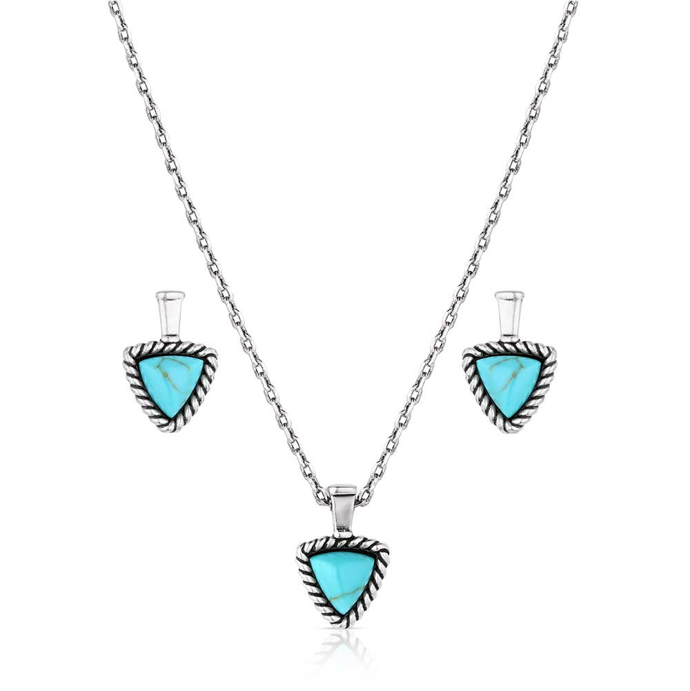 BRAIDED JOURNEY TURQUOISE SET