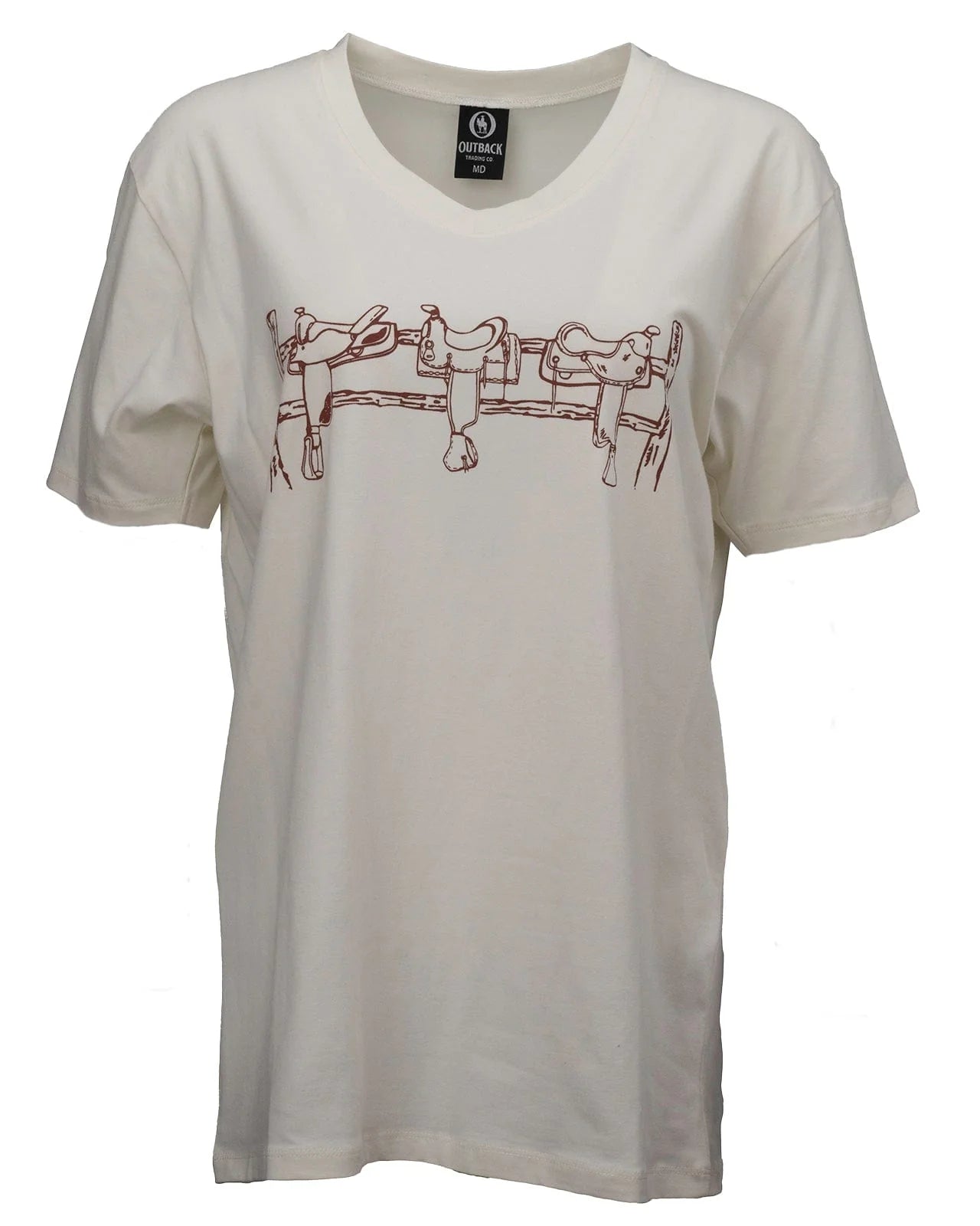LADIES OUTBACK SADDLE UP TEE
