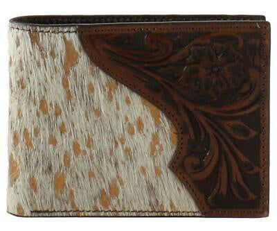 MENS NOCONA CALF HAIR BIFOLD WALLET