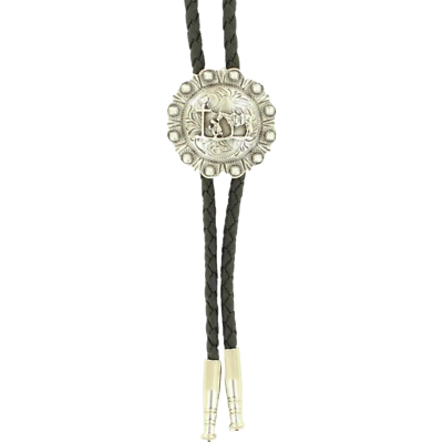 COWBOY PRAYER BOLO TIE