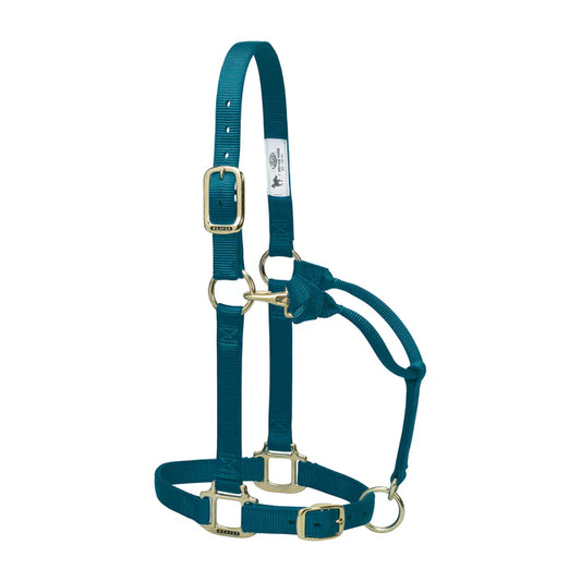 WEAVER ADJUSTABLE HALTER W/ THROAT SNAP