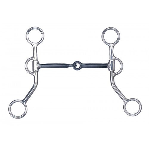 METALAB SHORT SHANK SNAFFLE BIT