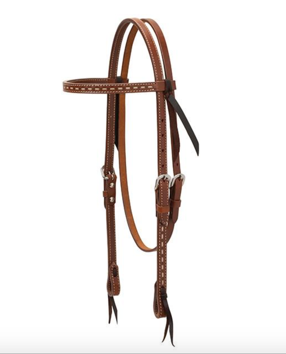 WEAVER BUCKSTITCH BROWBAND HEADSTALL