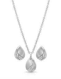 SATIN TEARDROP SET -20%OFF