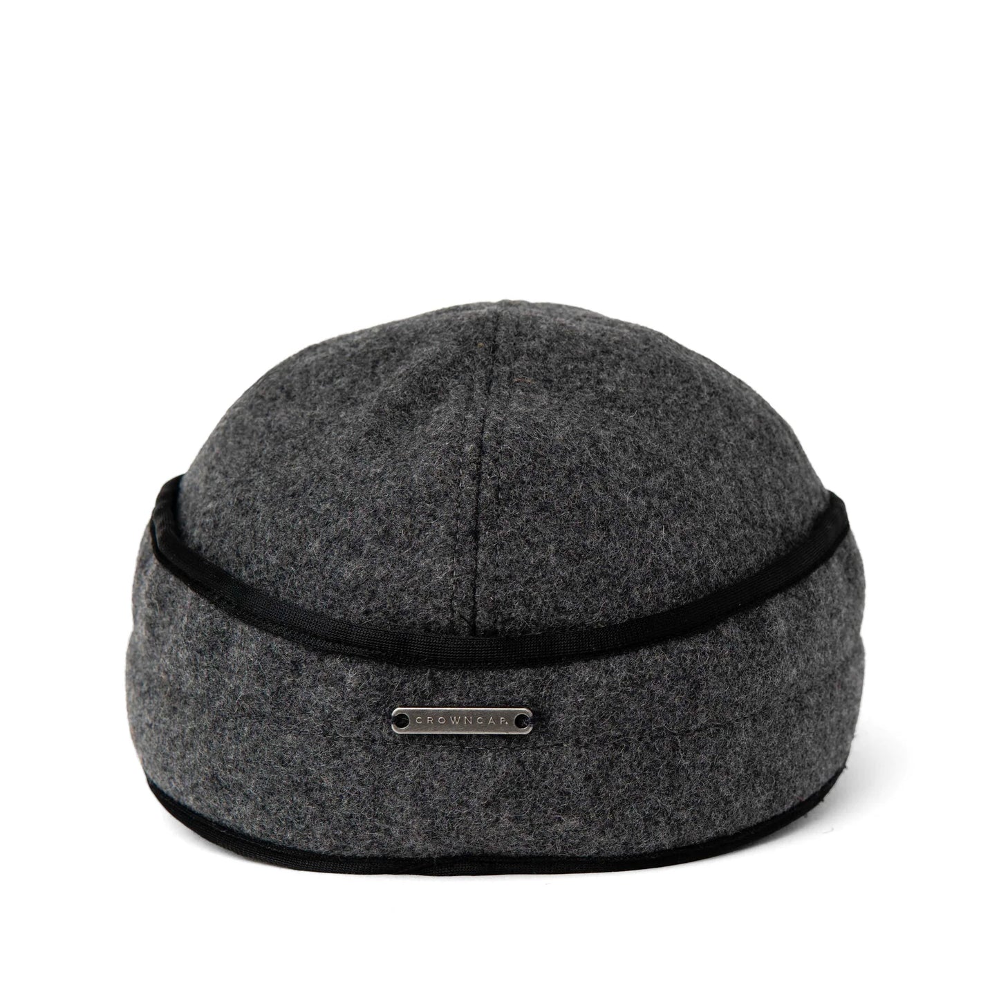 CLASSIC WOOL BLEND RAILROAD HAT- CHARCOAL