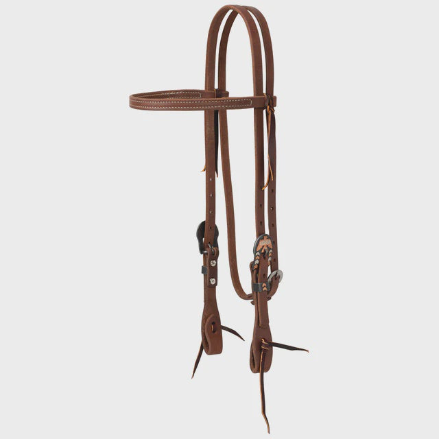 PROTACK BROWBAND HEADSTALL WITH THUNDERBIRD BUCKLE