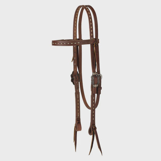 BUCKSTITCH BROWBAND HEADSTALL